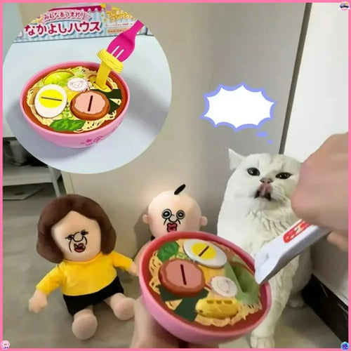 /Food Feeding Pudding Feeding Toy Early Education Simulation Role Play Kitchen Lamian Noodles Ice Cream Toy Ornament Kids Gifts.